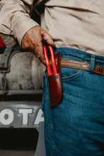 Load image into Gallery viewer, 7" Slim Jaw Plier Leather Sheath