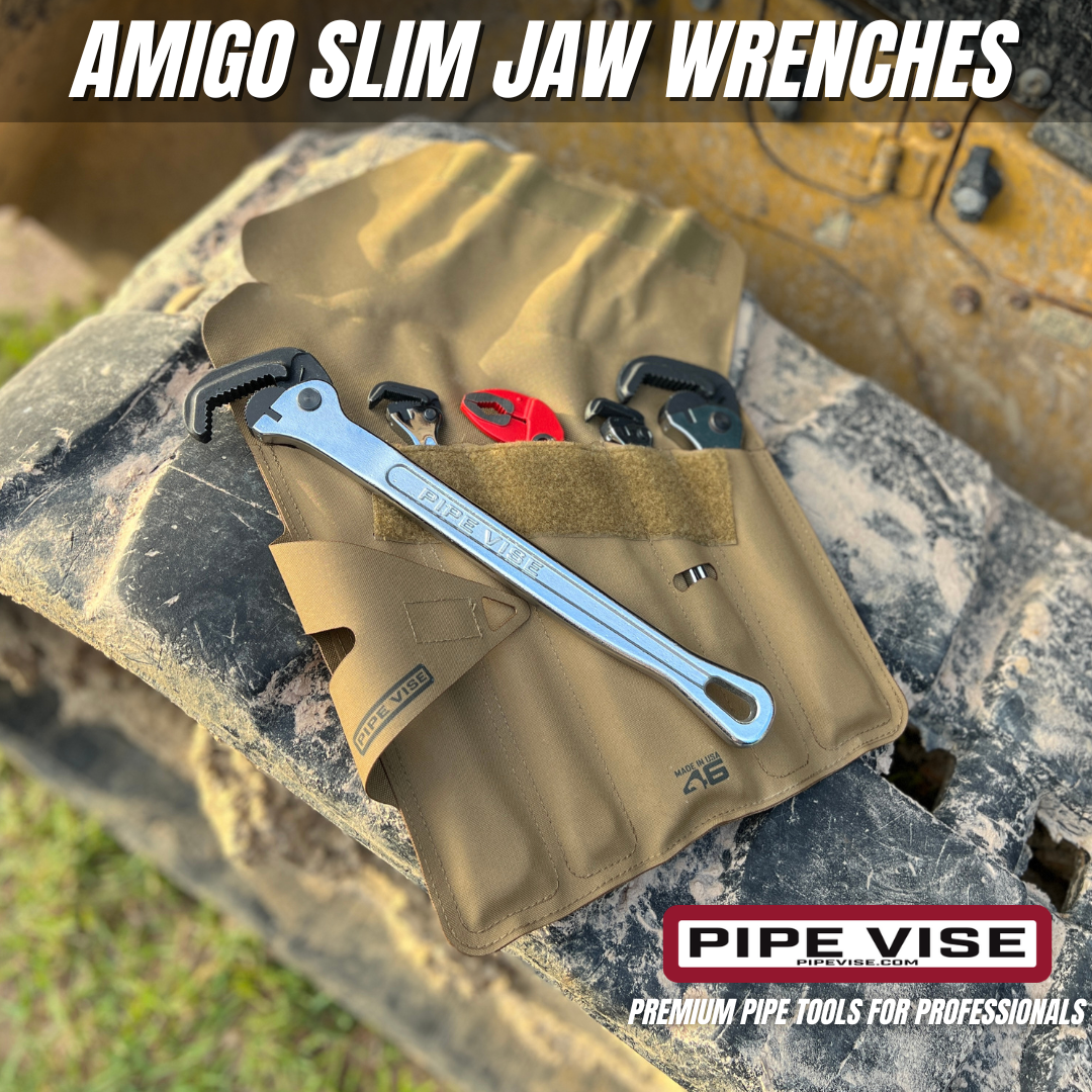The Amigo Slim L: A Slimmer Pipe Wrench Built Around User Comfort