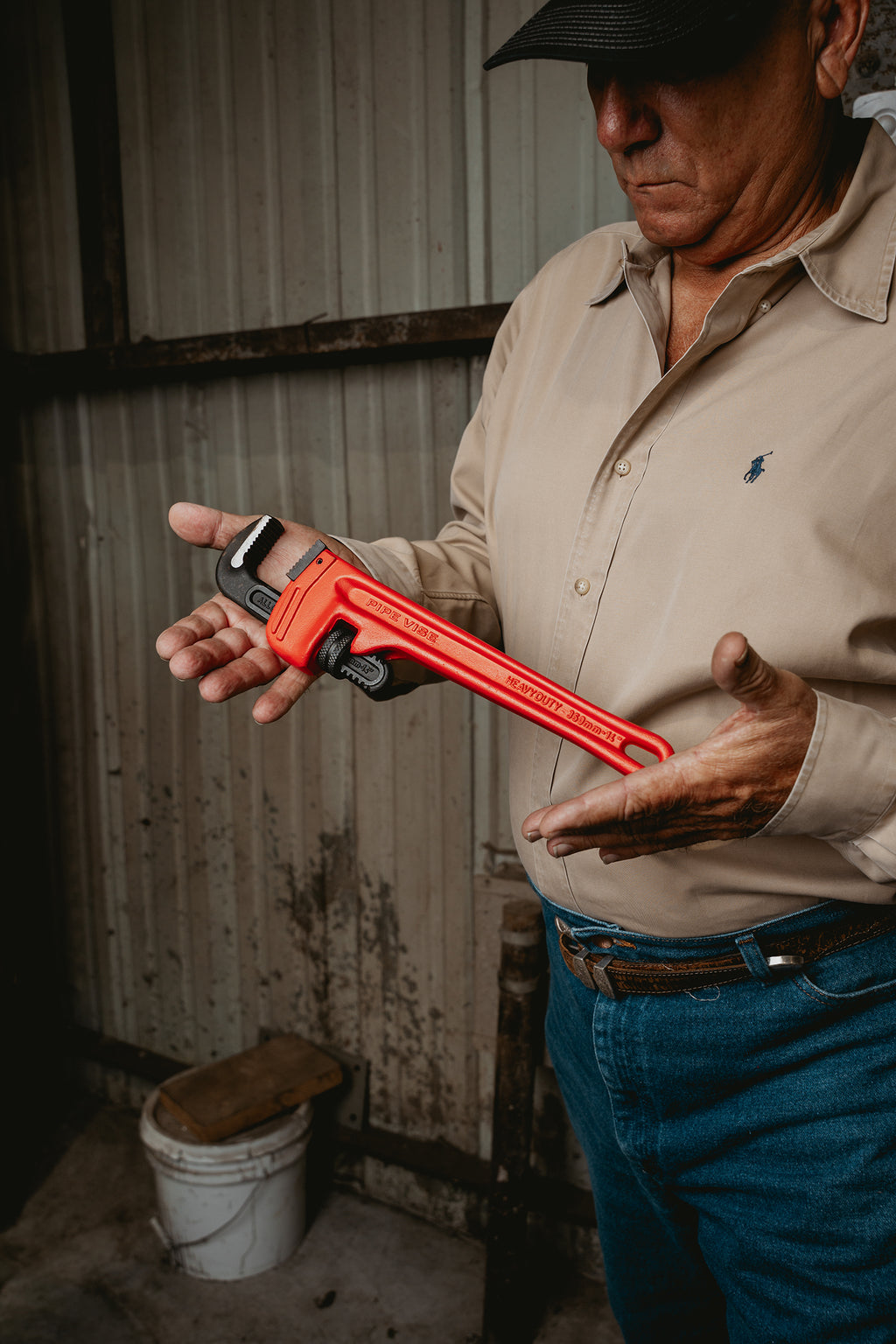 14" Aluminum Pipe Wrench (APW14)